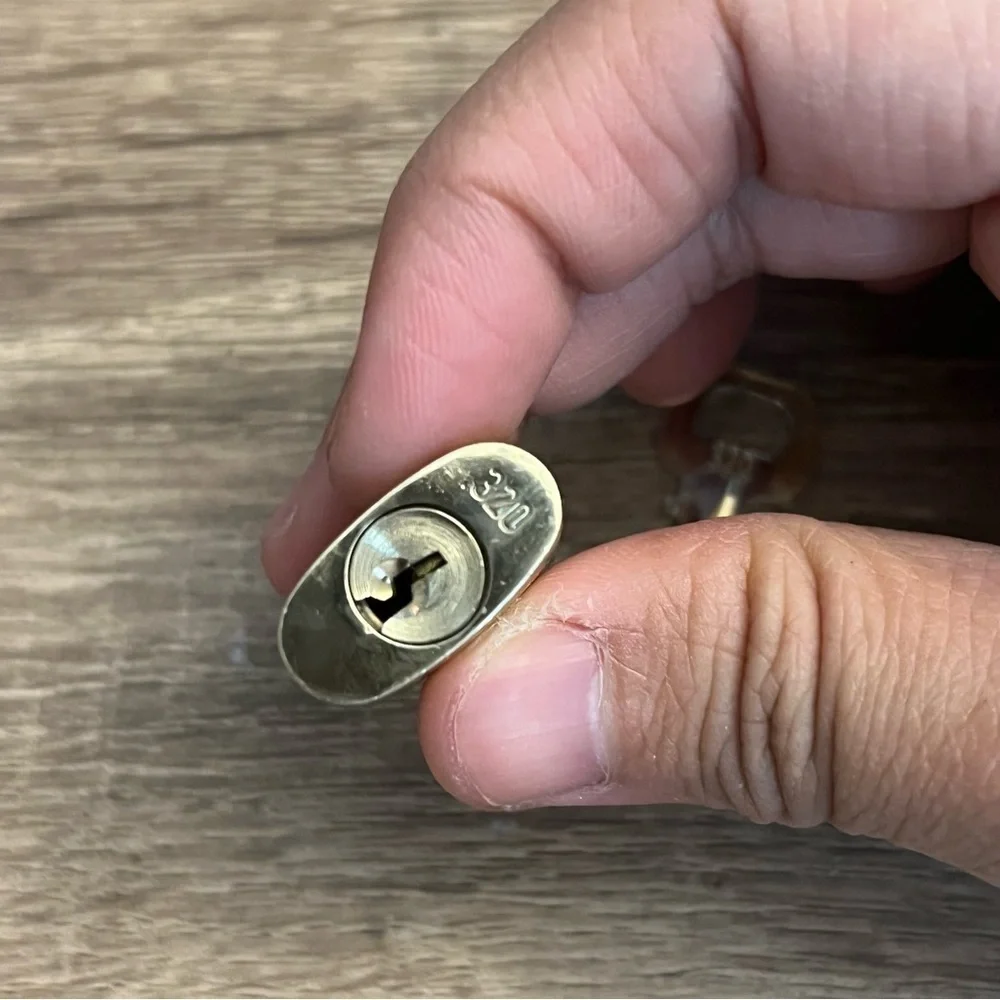LOUIS vuitton brass lockset #320 no3